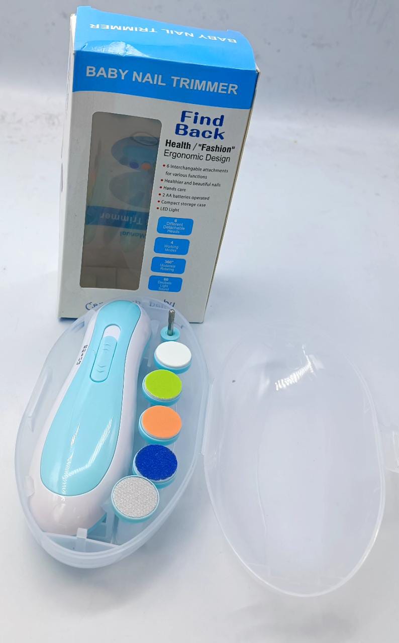 Baby Nail Trimmer..Multifunctional Electric Baby Cutter Trimmer Manicure Tool Set Baby Trimmer Baby Nail File Clippers Toes Fingernail