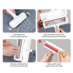 Pet Hair Removel Roller Remover Cleaning Brush Fur Removing Dog Cat Animals Hair Brush Car Clothing Couch Sofa Carpets Combs