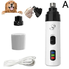 Electric Pet Nail Clippers USB Rechargeable Dog Nail Grinder Portable Small Dog Cat Nail Pet Grooming Tool For Cat Big And Small