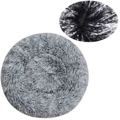 40-90cm 6 Sizes Round Pet Bed for Large Dog Bed Super Soft Cat Bed Plush Dog House for Medium Dog House Winter Warm Sleeping