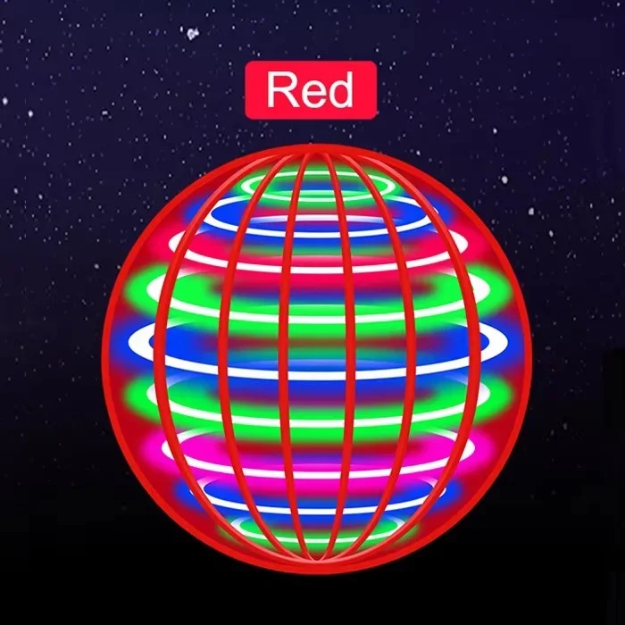 AMERFIST Flying Ball Toys...Auto Spinning LED UFO Flying Ball Floating Magic Flying Orb Outdoor Sports Toy Children Birthday Gift